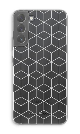 Cubes black and white