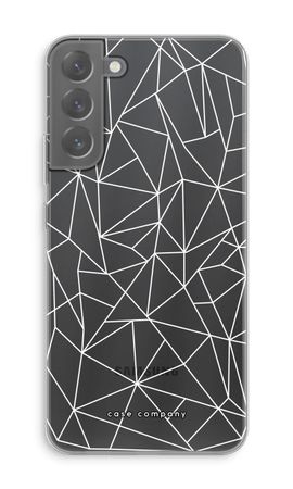 Geometric lines white