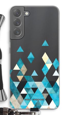 Coloured triangles blue