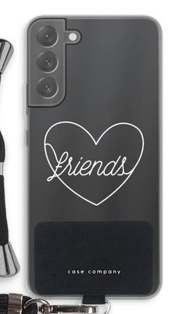 Friends heart pastel