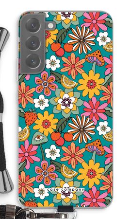 Retro Flowers N°2 - Blue