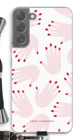 Hands pink