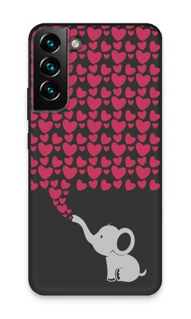 Éléphant et cœurs