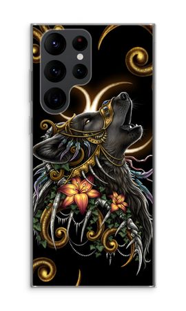 Heulender Wolf