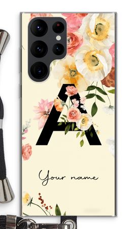 Flirty Flowers Monogram