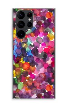 Überlappende Aquarell-Punkte