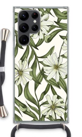 White flower pattern