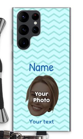 Personalized Face - Stripes Pattern