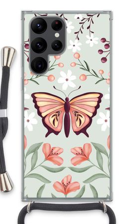 Butterfly in a floral world