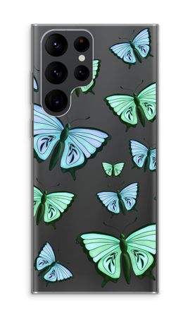 Blue & Green Butterflies