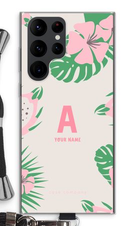 Jungle Blossom Monogram