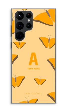 Amber Butterflies Monogram