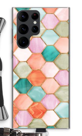 Hexagons in stained glass