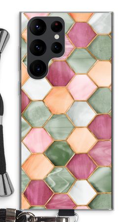 Hexagons in stained glass