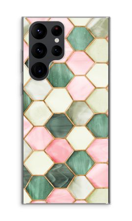 Hexagons in stained glass