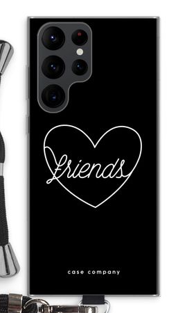 Friends heart black