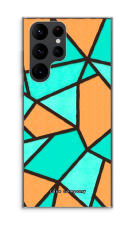 Stained glass - Orange