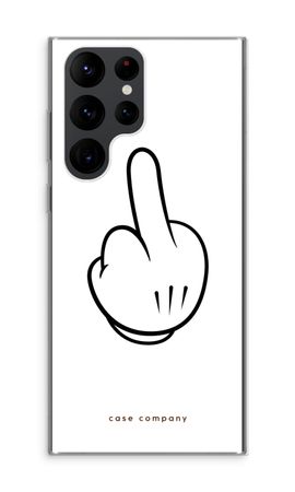 Middle finger white
