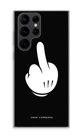 Middle finger black