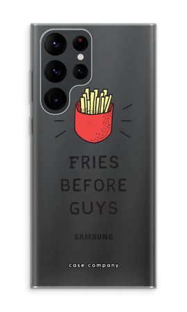 Fries before guys