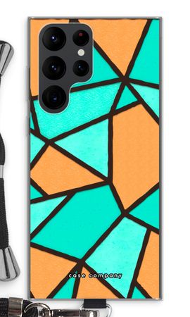 Stained glass - Orange