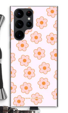 Fleur de smiley rose