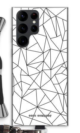 Geometric lines black