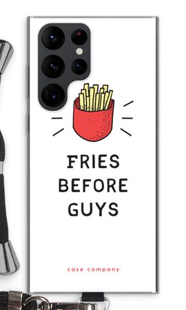 Fries before guys