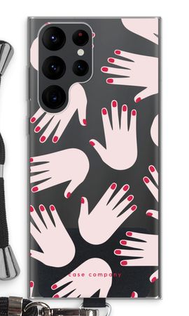 Hands pink