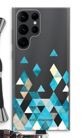 Coloured triangles blue