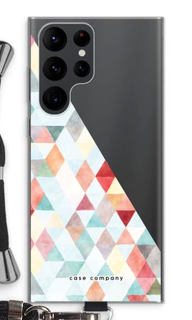 Coloured triangles pastel