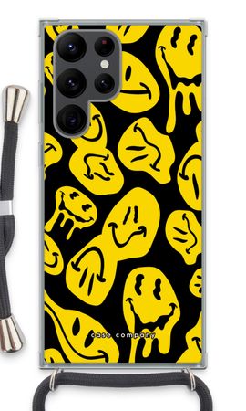 Melting smiley - Yellow