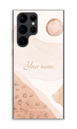 Gold Spots Namecase - Blush