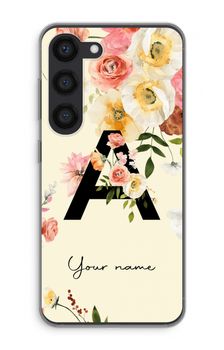 Flirty Flowers Monogram