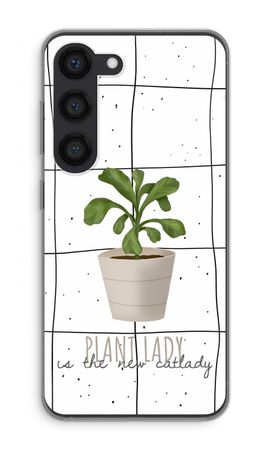 Houseplant on windowpane