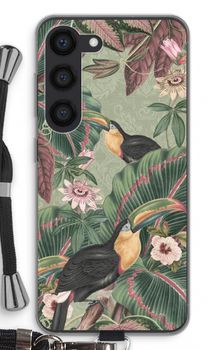 Tropical jungle toucan