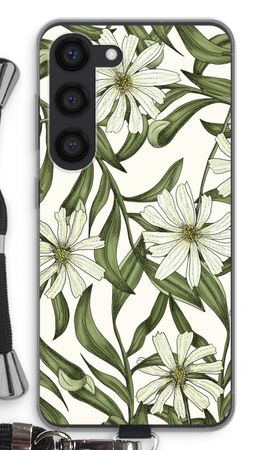 White flower pattern