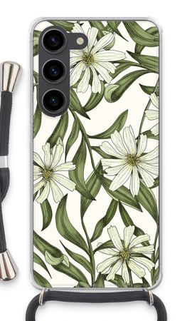 White flower pattern