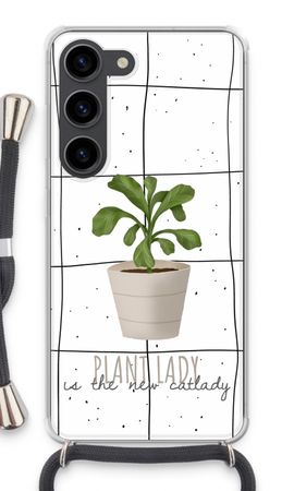 Houseplant on windowpane