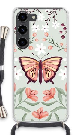 Butterfly in a floral world