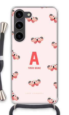 Rosy Butterflies Monogram