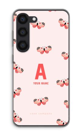Rosy Butterflies Monogram