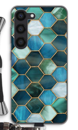 Hexagons in stained glass