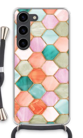 Hexagons in stained glass