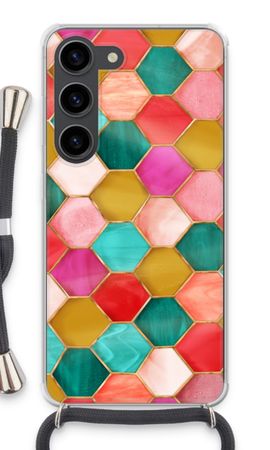 Hexagons in stained glass