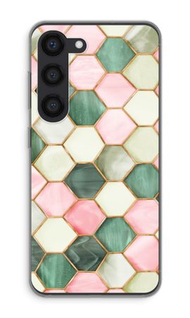 Hexagons in stained glass