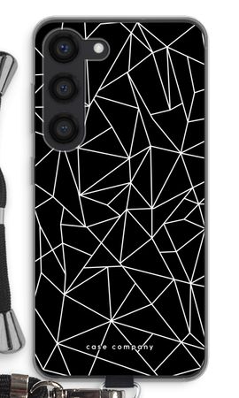 Geometric lines white