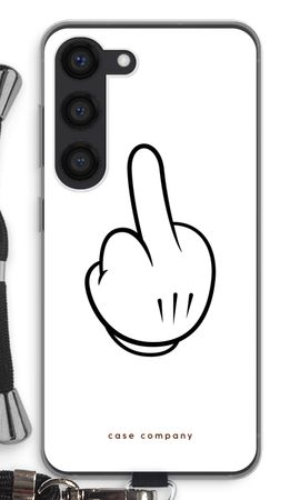 Middle finger white