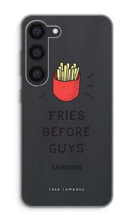 Fries before guys