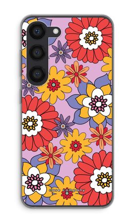 Retro Flowers - Purple